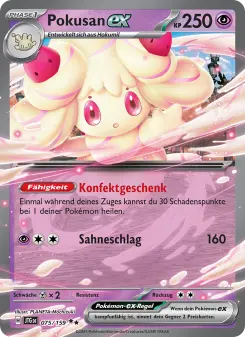 Pokémon-Karte Pokusan-ex 075/159