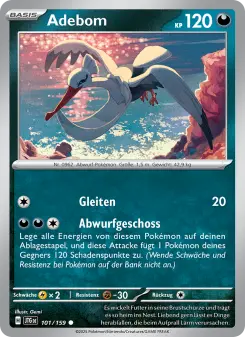 Pokémon-Karte Adebom 101/159
