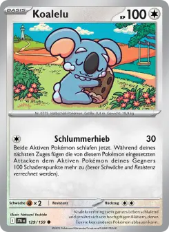 Pokémon-Karte Koalelu 129/159