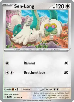 Pokémon-Karte Sen-Long 130/159
