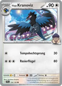 Pokémon-Karte Hops Kranoviz 134/159