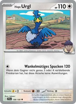 Pokémon-Karte Hops Urgl 138/159