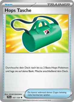 Pokémon-Karte Hops Tasche 147/159