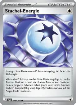 Pokémon-Karte Stachel-Energie 159/159