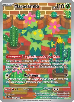 Pokémon-Karte Maracamba 160/159