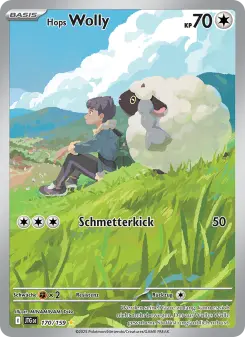 Pokémon-Karte Hops Wolly 170/159