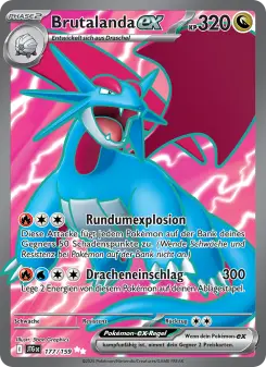 Pokémon-Karte Brutalanda-ex 177/159