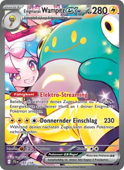 Pokémon-Karte Enigmaras Wampitz-ex 183/159