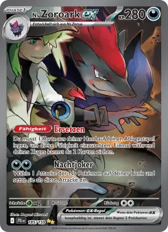 Pokémon-Karte Ns Zoroark-ex 185/159