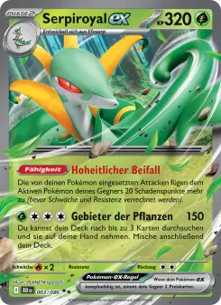 Pokémon-Karte Serpiroyal-ex 003/086