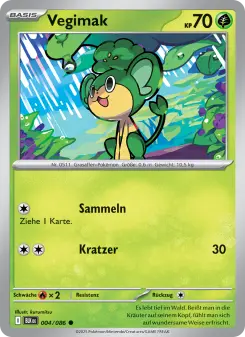 Pokémon-Karte Vegimak 004/086
