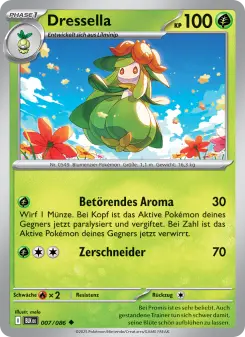 Pokémon-Karte Dressella 007/086