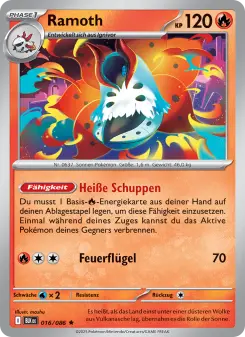 Pokémon-Karte Ramoth 016/086