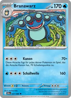 Pokémon-Karte Branawarz 021/086