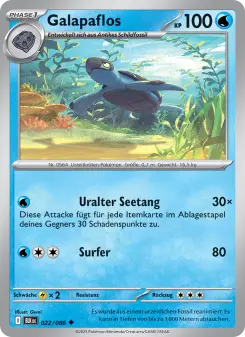 Pokémon-Karte Galapaflos 022/086