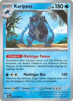 Pokémon-Karte Karippas 023/086