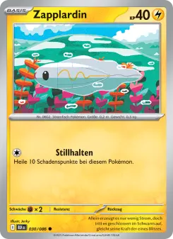 Pokémon-Karte Zapplardin 030/086