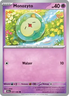 Pokémon-Karte Monozyto 037/086