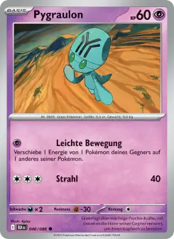 Pokémon-Karte Pygraulon 040/086