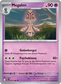 Pokémon-Karte Megalon 041/086