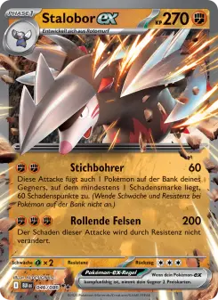 Pokémon-Karte Stalobor-ex 046/086