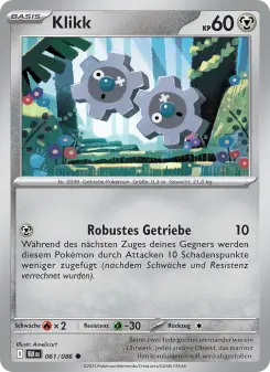 Pokémon-Karte Klikk 061/086