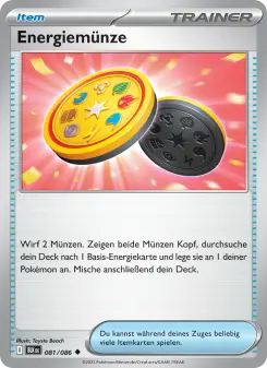 Pokémon-Karte Energiemünze 081/086