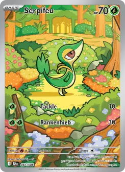 Pokémon-Karte Serpifeu 087/086