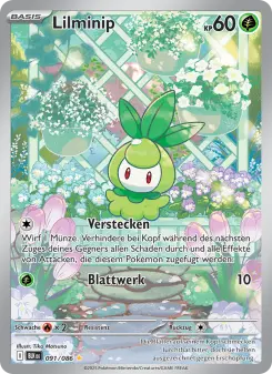 Pokémon-Karte Lilminip 091/086