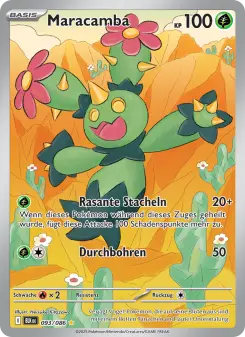 Pokémon-Karte Maracamba 093/086