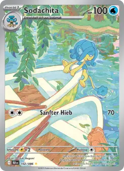 Pokémon-Karte Sodachita 102/086