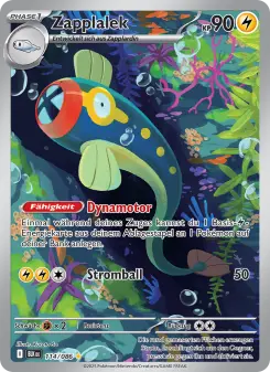 Pokémon-Karte Zapplalek 114/086
