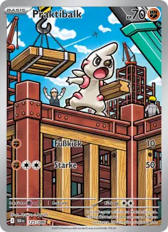 Pokémon-Karte Praktibalk 125/086