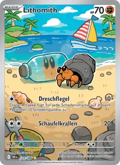Pokémon-Karte Lithomith 129/086