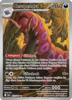 Pokémon-Karte Cerapendra 134/086