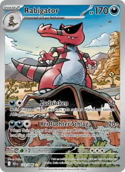 Pokémon-Karte Rabigator 137/086