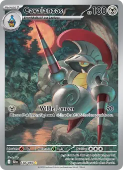 Pokémon-Karte Cavalanzas 138/086
