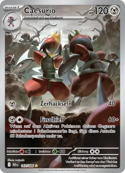 Pokémon-Karte Caesurio 143/086