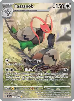 Pokémon-Karte Fasasnob 150/086