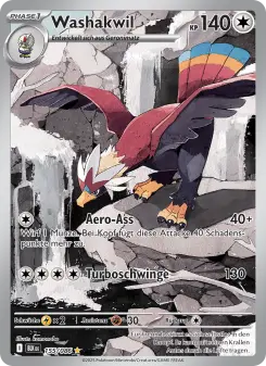 Pokémon-Karte Washakwil 155/086