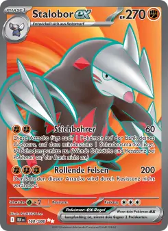 Pokémon-Karte Stalobor-ex 160/086