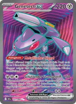 Pokémon-Karte Genesect-ex 161/086