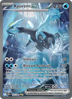 Pokémon-Karte Kyurem-ex 165/086