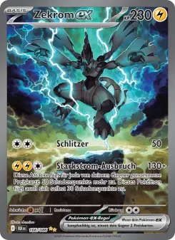 Pokémon-Karte Zekrom-ex 166/086