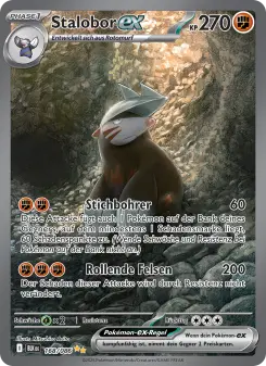Pokémon-Karte Stalobor-ex 168/086