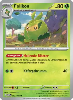 Pokémon-Karte Folikon 002/086
