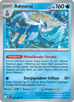 Pokémon-Karte Admurai 023/086