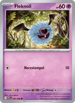 Pokémon-Karte Fleknoil 036/086