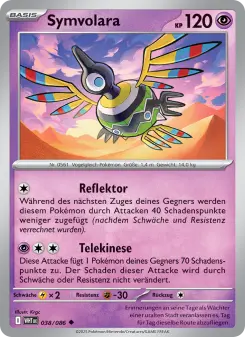 Pokémon-Karte Symvolara 038/086