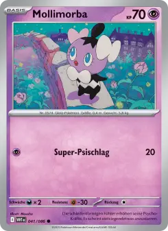 Pokémon-Karte Mollimorba 041/086